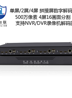 金三立48/52路高清视频解码拼接控制器 ST-NTMS-SF48 /SF52-M全新