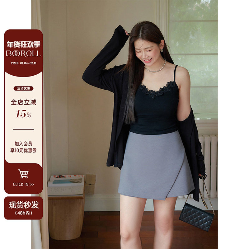 潘不卷大码女装微胖mm纯欲风黑色蕾丝花边显瘦吊带背心2025夏新品,女装/女士精品,大码内搭,淘宝优惠券,粉丝福利购,淘宝优惠卷