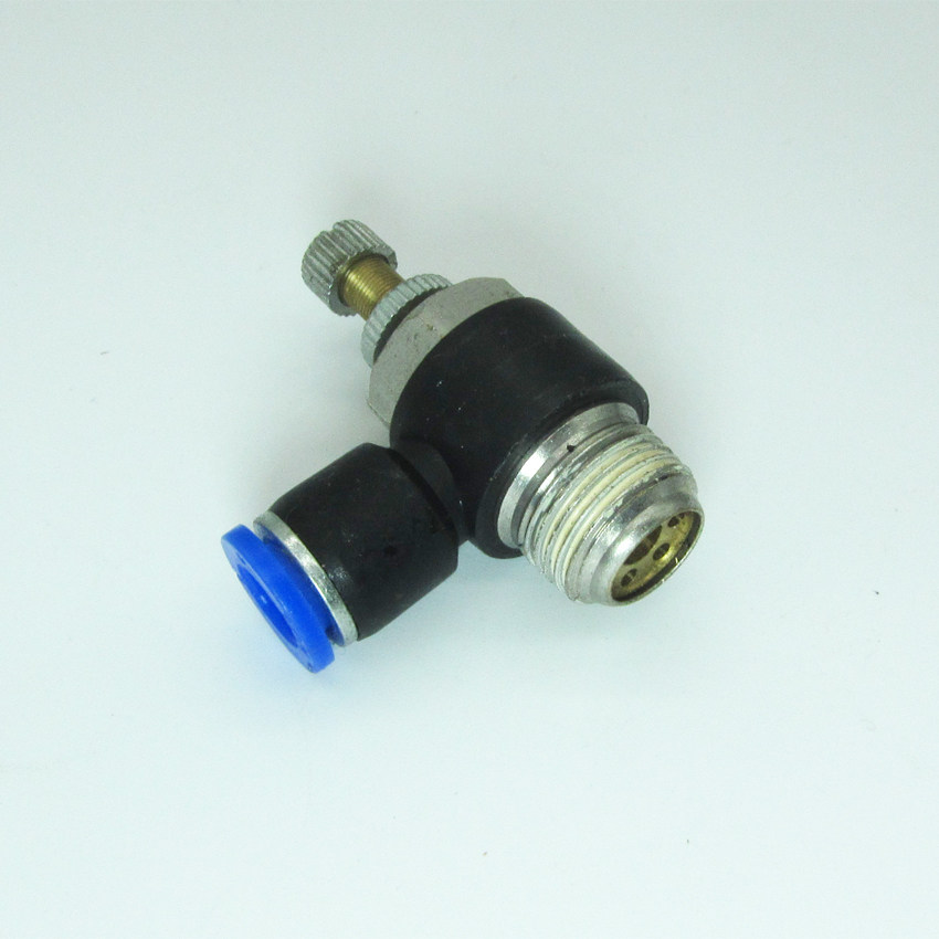 sl1分2分节流阀截流阀可调阀可调气动接头6mm8mm管接头