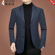 单西爸爸装 啄木鸟西装 商务休闲西服中年秋冬季 新款 外套男2025秋季