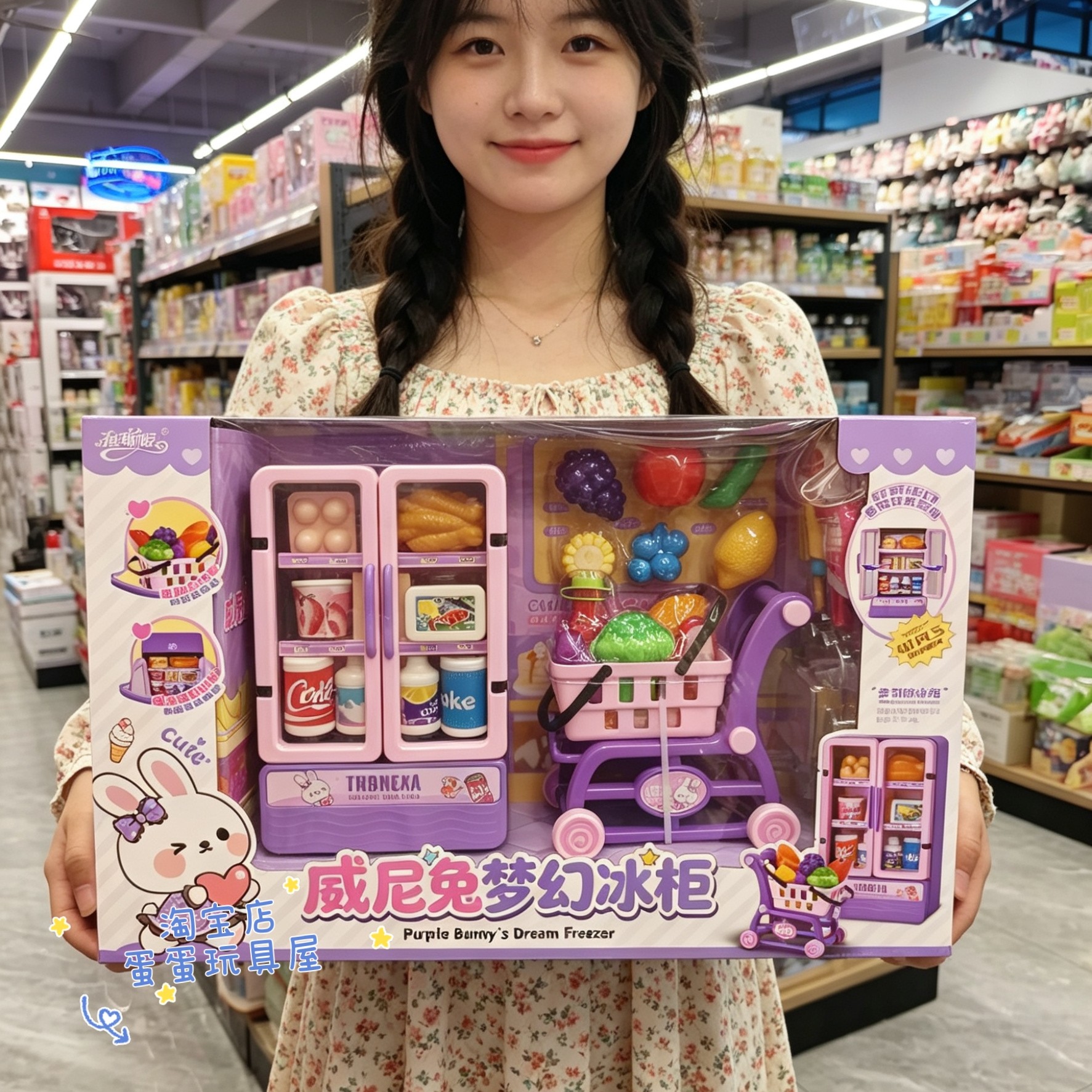 雅斯妮萌厨好食光仿真早餐面包机电磁炉电饭煲厨房过家家儿童玩具