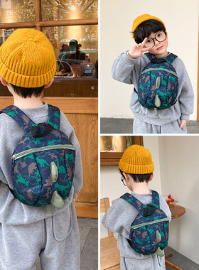 婴幼儿园小书包儿童背包3岁5岁女男孩韩版宝宝防走失背小恐龙可爱