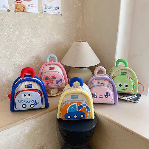 幼儿园小中大班可爱男女孩双肩包