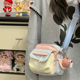 儿童斜挎包女孩轻便外出春游小包包女童可爱撞色学生单肩手机包女