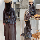 儿童包包2025新款 秋冬时尚 洋气女童公主配饰包女孩手提单肩斜挎包