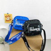 幼儿园儿童包包2025新款 女童宝宝零钱包 潮酷洋气小男孩斜挎包时尚