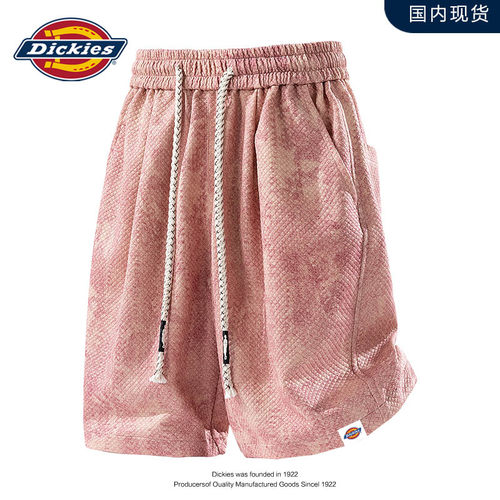 Dickies夏季薄款短裤男女同款新款美式宽松运动休闲透气五分中裤