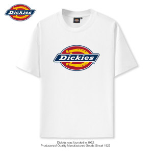Dickies美式潮牌短袖T恤男2026新款夏季宽松百搭圆领印花运动衣服
