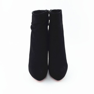 欧美时尚超高跟及踝裸靴韩版百搭舒适里外全p恨天高夜店走秀款