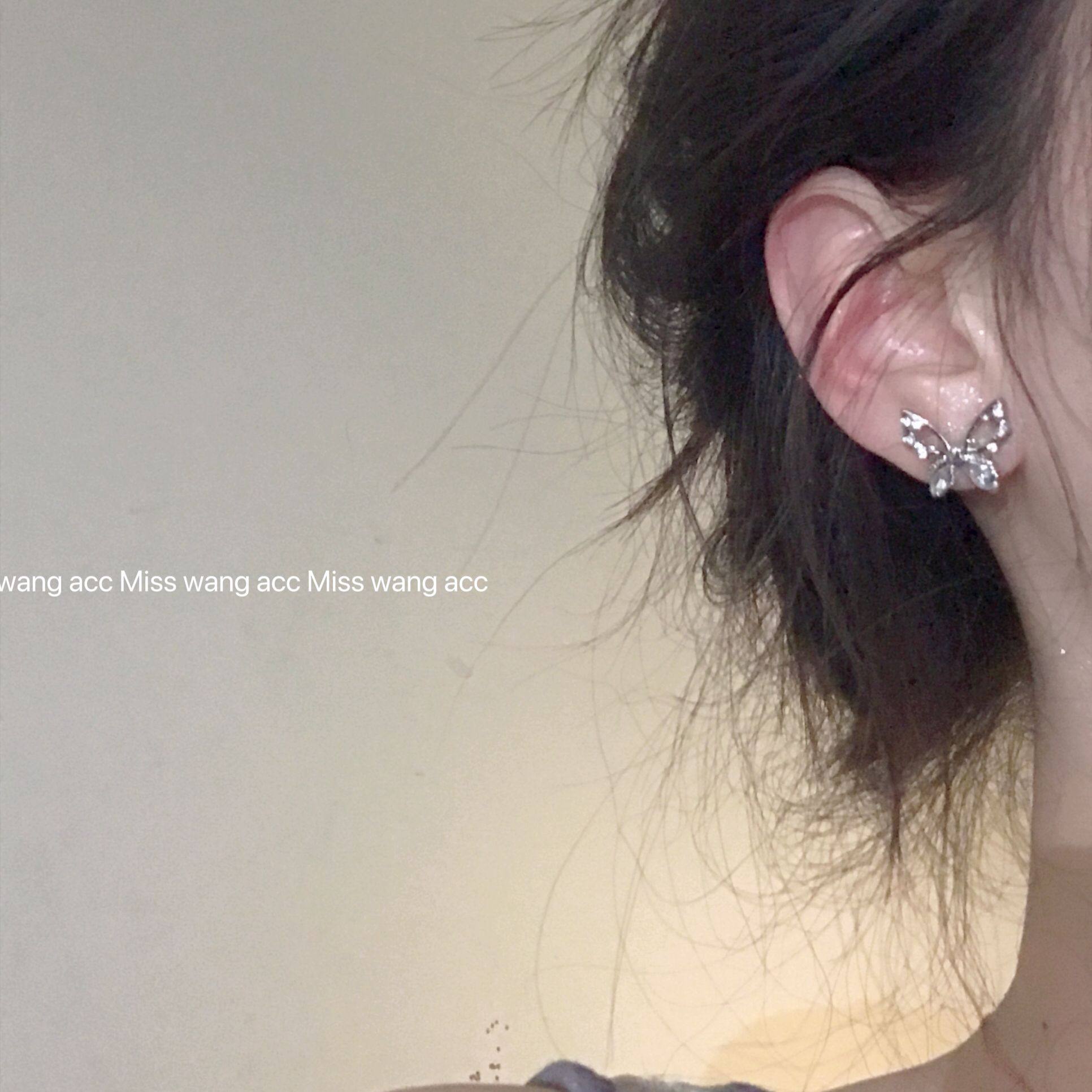 miss wang【星星耳钉】小众设计感高级冷淡茶歇百搭耳环耳坠