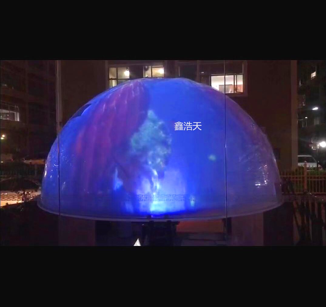 高透明亚克力圆球活动策划道具2019婚礼启动装饰 Led配备节日庆典
