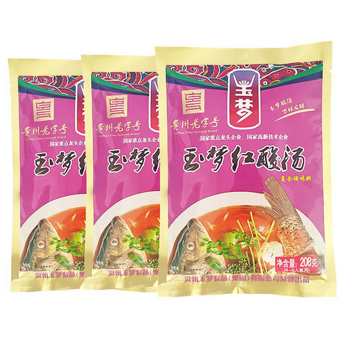 贵州特产红酸汤底料复合调料208g