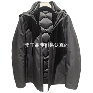 CD1561122九牧王正品2025冬款男商务休闲羽绒服内胆可外穿两件套
