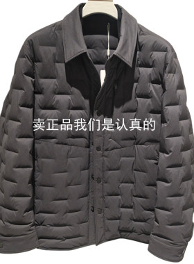CD1553613九牧王专柜正品2025秋冬新款男商务休闲鹅绒羽绒服外套