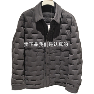 CD1553613九牧王专柜正品2025秋冬新款男商务休闲鹅绒羽绒服外套