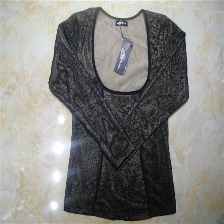 包邮 韩国黑白狸 9231 神秘的诱惑 时尚豹纹托胸保暖单件