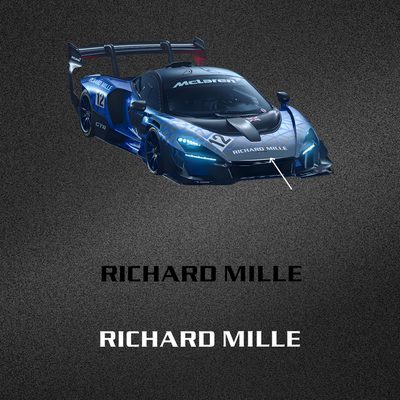 RICHARDMILLE米勒引擎盖拉花