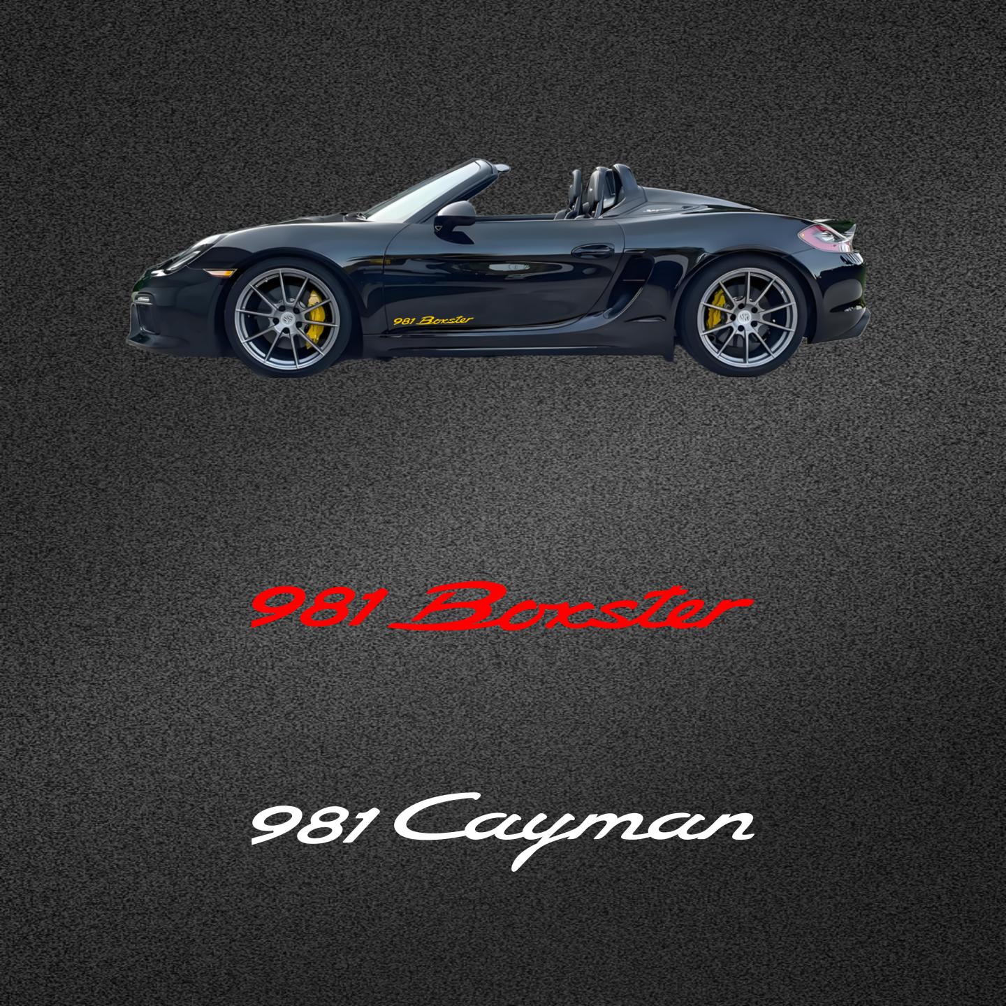 981boxster贴纸cayman车门拉花