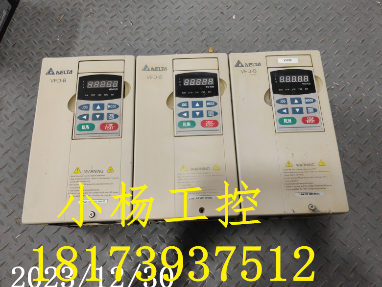 二手 原装拆机 台达变频器 VFD037B43A/3.7KW 380V 可开高频 包好