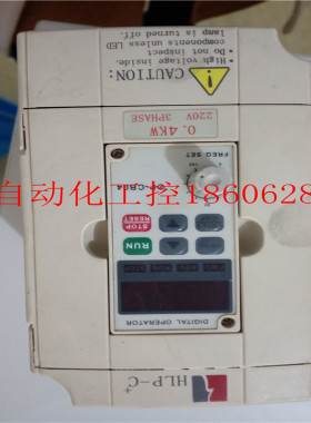 拆机海利普变频器HLPC+00D423B 0.4KW 220V
