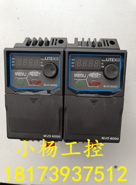 EVO600021S0D4E20F 光宝变频器EVO6000 0.4KW220V 95新 正品拆机