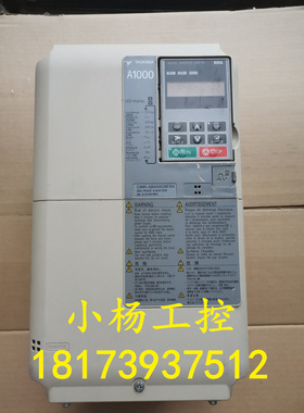 安川A1000变频器三相380v CIMR-AB4A0038FBA 18.5KW/15KW原装包好