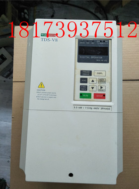二手东达变频器 TDS-V8-H5P5E 380V 5.5KW测试包好 质量保证