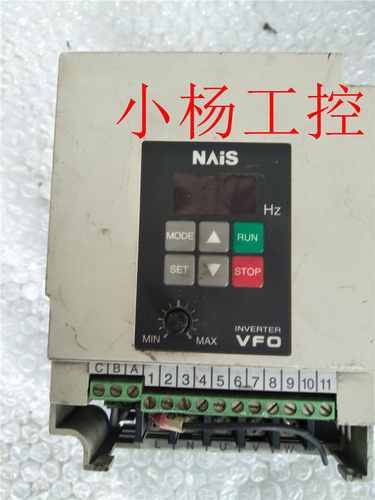 松下 VFO系列变频器 BFV00072G 200V/0.75KW原装拆机包好