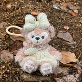 云朵泡芙雪莉玫包包挂件可爱毛绒公仔汽车钥匙扣挂饰达菲玩偶礼物