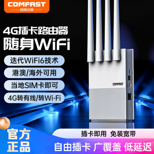 COMFAST无线4G插卡路由