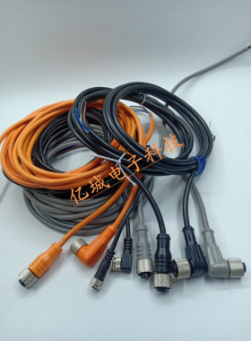 现货全新传感器连接线CBO12.4-2 CBO12.4-5 CBO12.4-10质保一年