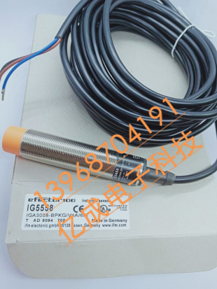 高精度特销IFM易福门感应开关传感器IG0012 IGA2008-ABOA质保一年