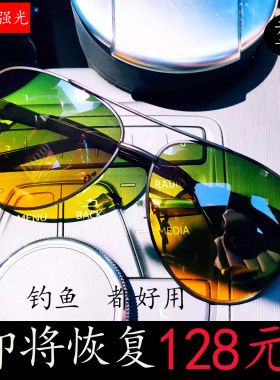 日夜两用偏光驾驶眼镜