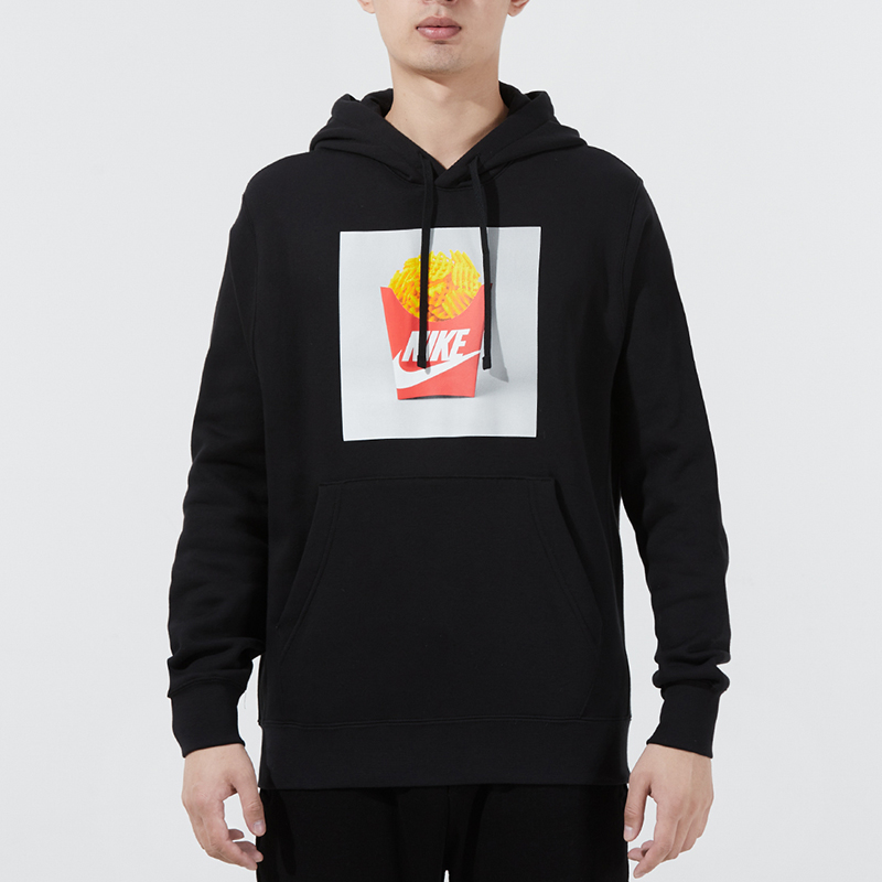 Nike耐克男卫衣运动服印花连帽