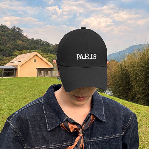 808Hattrick鸭舌棒球帽子户外出行刺绣字母男女加深弯檐宽帽檐潮