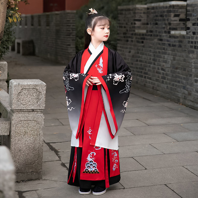 汉服儿童女童古装女孩超