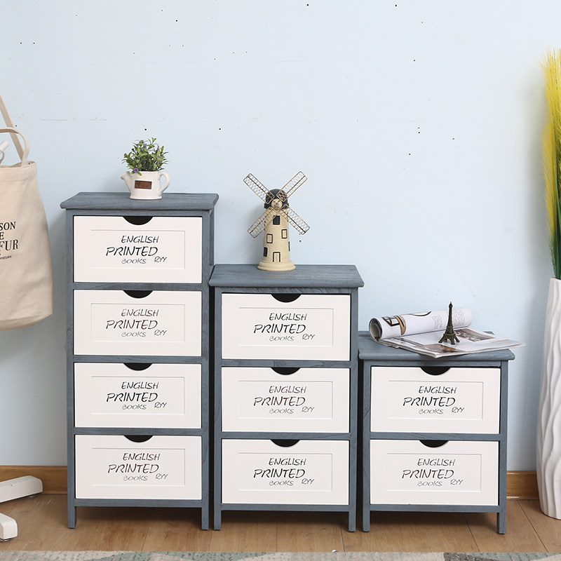 Mediterranean Sea solid wood Drawer Storage cabinet American style bedside cupboard multi-storey Storage Arrangement Bucket cabinet Free Combination cabinetin the Storage consolidation , Home Storage appliances , Cabinets , Cabinets  category - from Buy2taobao.com to provide professional Taobao agent buy service
