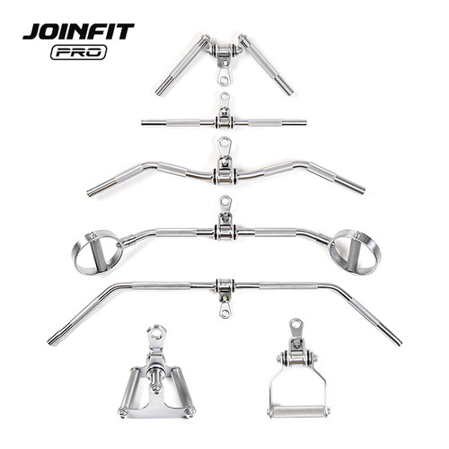 JOINFIT龙门架把手纯钢镀铬高端