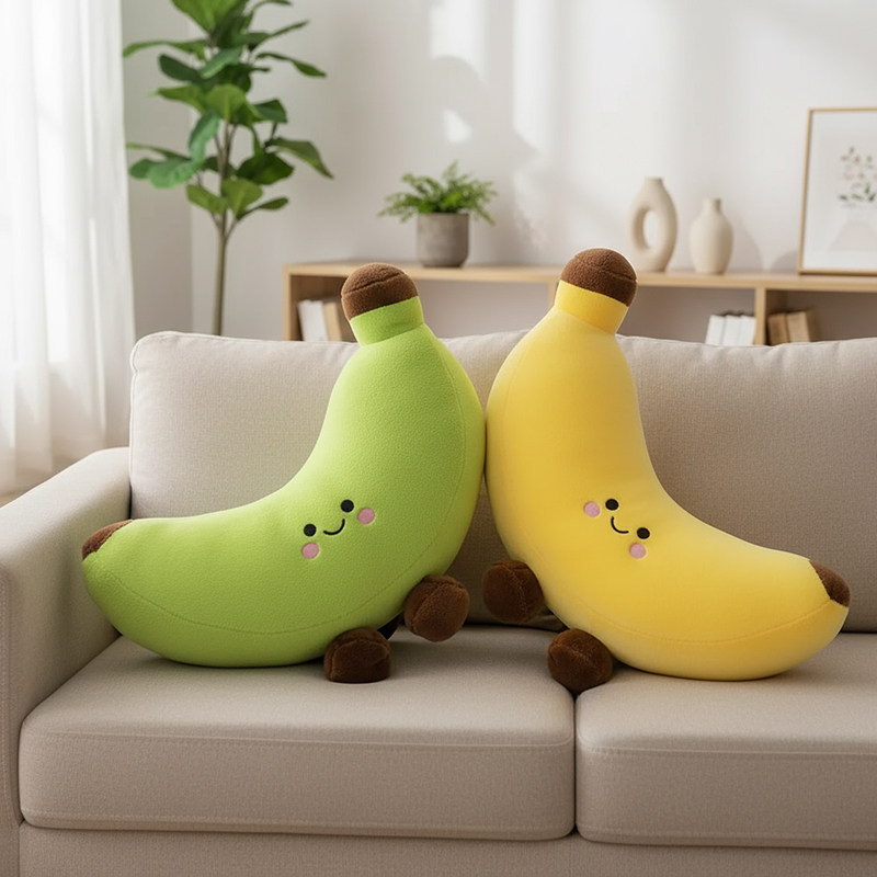 香蕉抱枕长条枕可爱女生睡觉专用