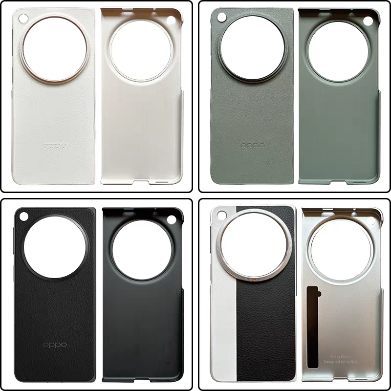 oppo Find N3手机壳原装一加open手机保护套全包防摔高级findn3全新官方原装保护壳素皮支架个性简约商务素