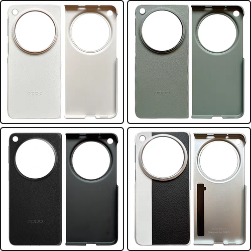 oppo Find N3手机壳原装一加open手机保护套全包防摔高级findn3全新官方原装保护壳素皮支架个性简约商务素