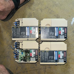 议价直拍不发:安川变频器0.4kw 二手 CIMR VB4C0002BBA