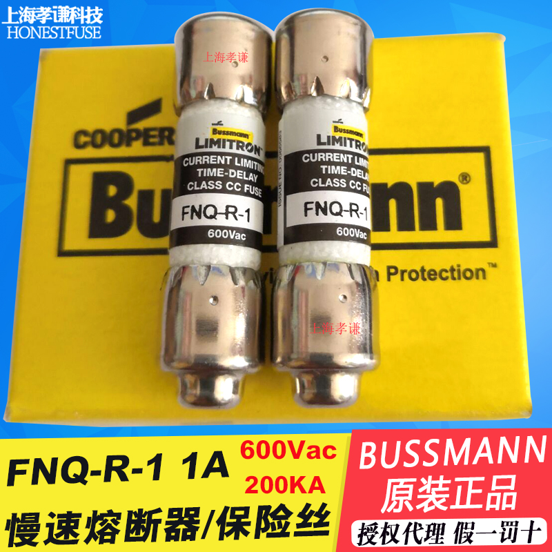 进口原装保险丝BUSSMANNFNQ-R-1