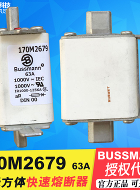 BUSSMANN快速熔断器170M2678/2679/2680/2681/2682 1000V DIN 00
