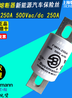 Bussmann熔断器FWH-100A-125A-150A-175A-200A-250A快断500Vac/dc