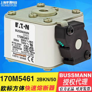 690V快速熔断器2BKN BUSSMANN保险丝170M5461 5458 5459 5460