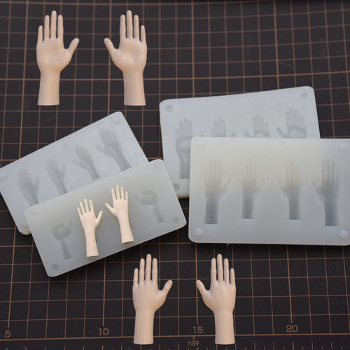 diy手臂翻模硅胶身体模具
