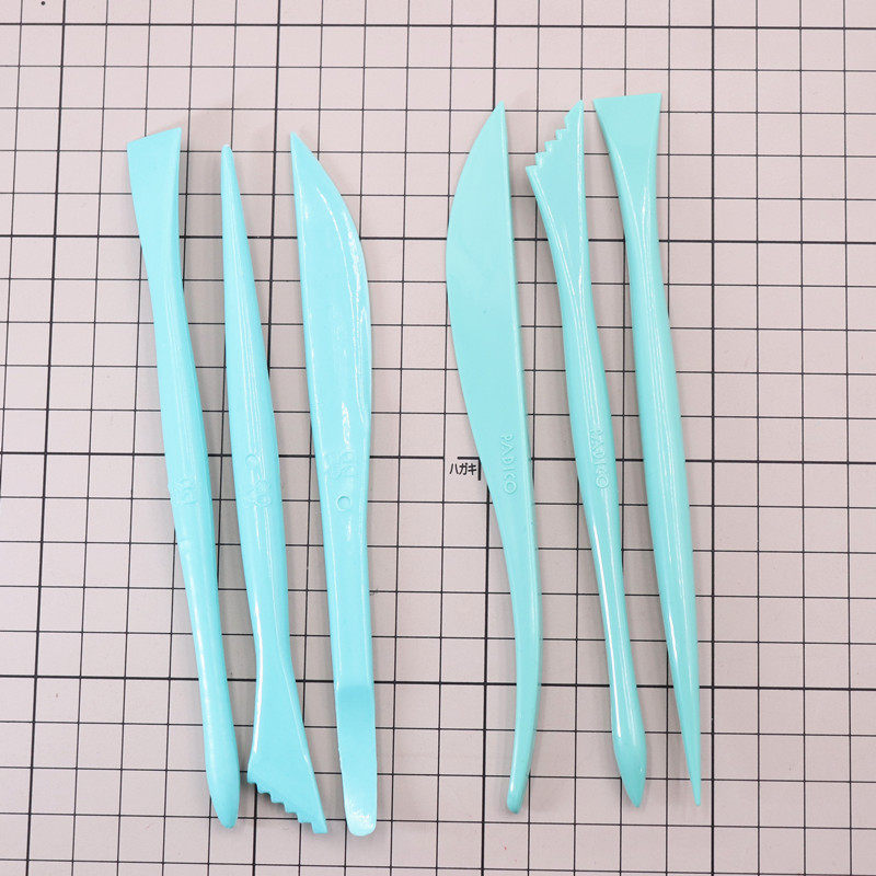 超轻粘土diy工具 日本padico帕蒂格 台湾瑞莉格 塑料工具三件套