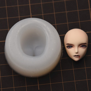 超轻粘土软陶树脂黏土泥塑卡通硅胶脸部模具 正比Q版 娃娃脸模具