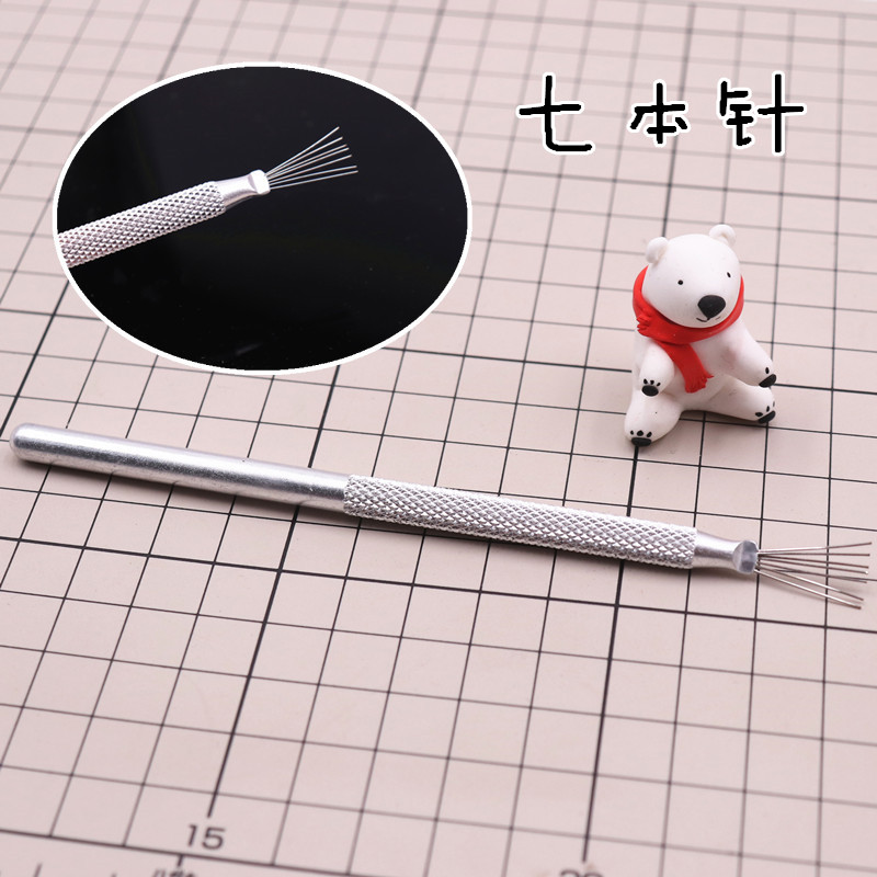钢针手工制作diy纹理超轻粘土